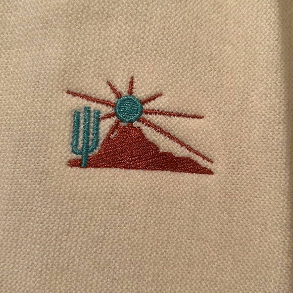 NWT Vintage Antigua Of Scottsdale Embroidered Cardigan Medium - Picture 3 of 8